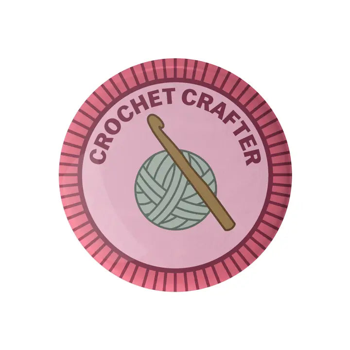 Craft Merit Badge Pins by Camp Stitchwood