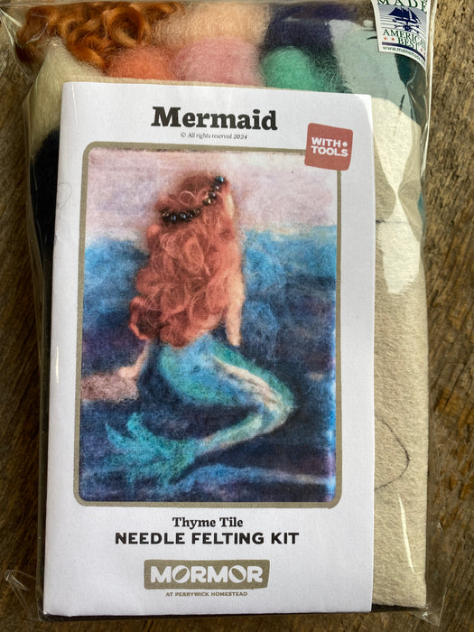 Thyme Tiles Needle Felting Kit w/ Tools from Mormor