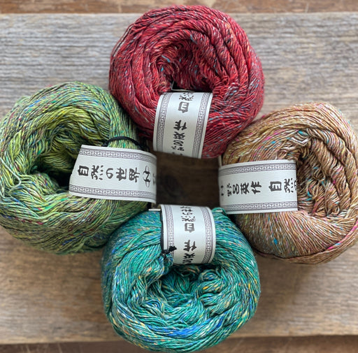 Noro Kakigori DK Weight Yarn - Cotton/Silk/Viscose/Polyamide Blend (600m Per 200g Ball)