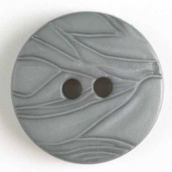 Grey Fashion Polyamide Button 1 Inch 28mm - 330685