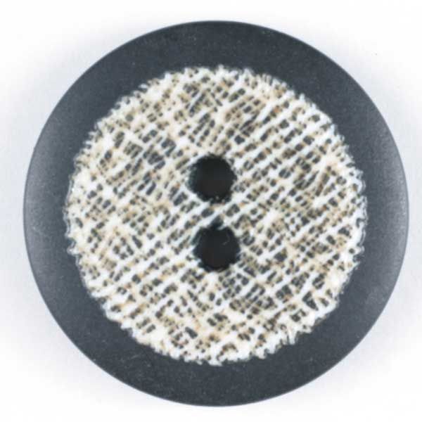 MODEKNOPF - GRÖSSE: 23MM - FARBE: SCHWARZ - ART.NR. 300805