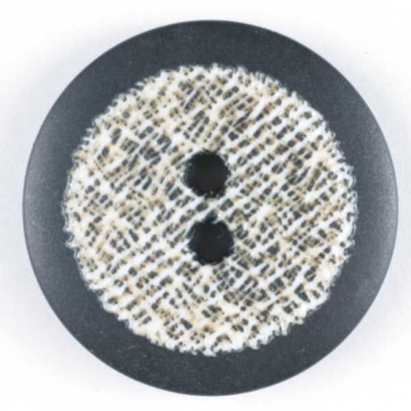 FASHION BUTTON - SIZE: 23MM - COLOR: BLACK - ART.NO. 300805