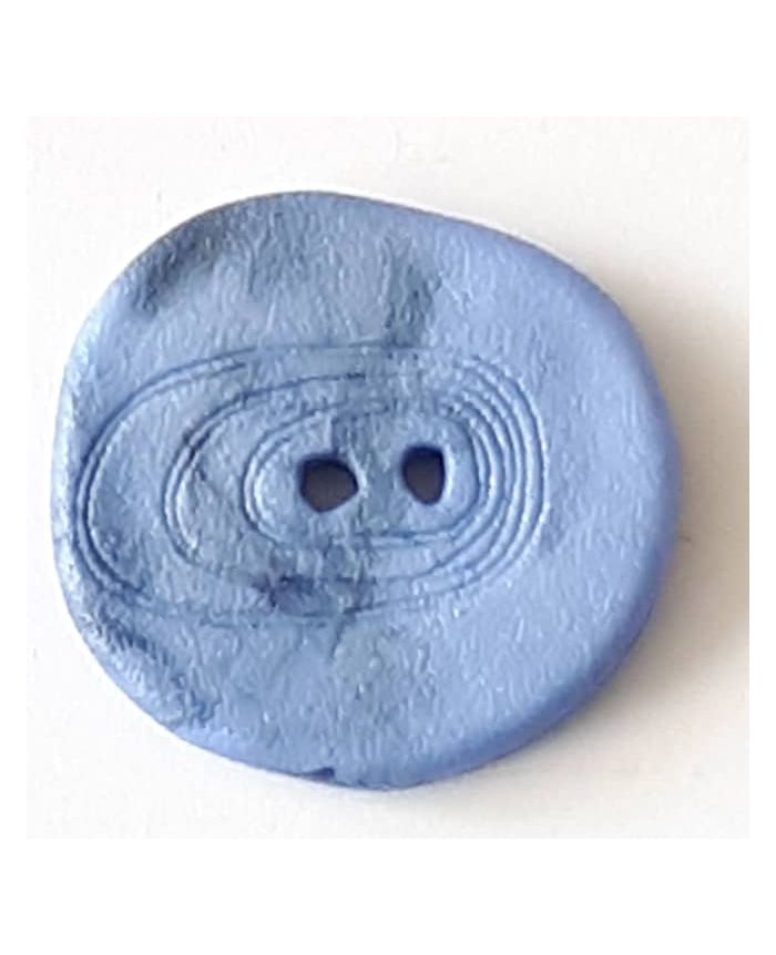 Polyamidknopf Blau/Hellblau (Groß) 348717