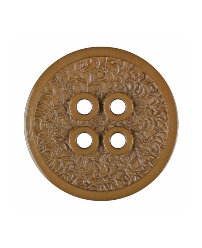 Intricate Brown Button Polyamide 23mm 335800