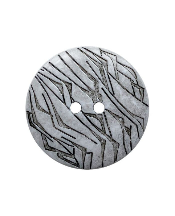Black and White Button 28mm 370928