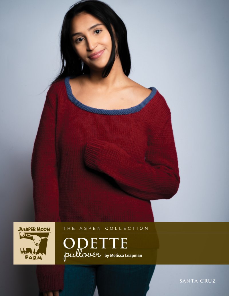 Odette Pullover Pattern by Melissa Leapman