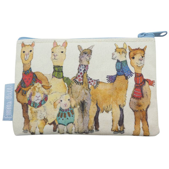 Alpacas & Friends Purse by Emma Ball