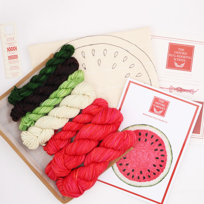 Oxford Punch Needle Kit - Watermelon
