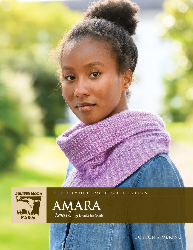 Amara Cowl Pattern by Ursula McGrath