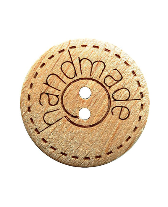Wood Handmade Button 3/4 Inch 281200