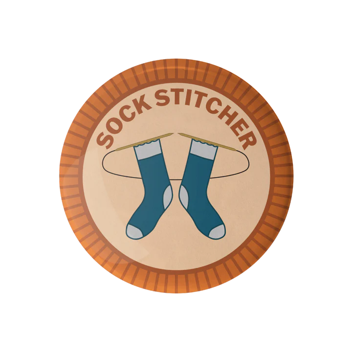 Craft Merit Badge Pins by Camp Stitchwood