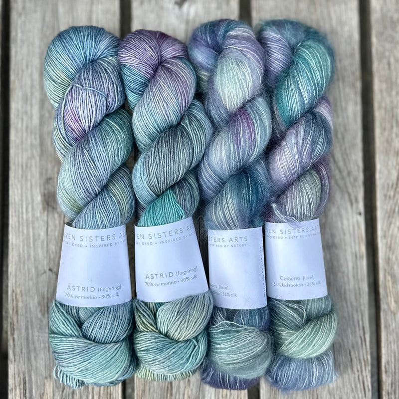 Zephyrus-Wickelsets von Seven Sisters Arts Yarn