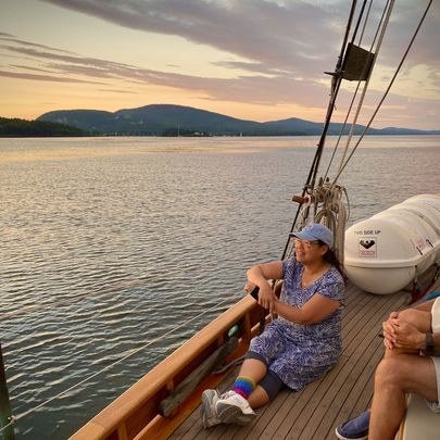 Sunset Sail on the Schooner Olad August 29, 2023