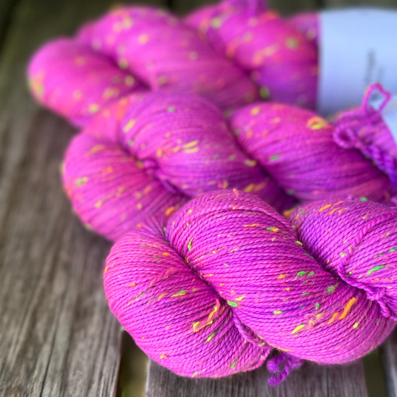 Betsy Neon Tweed Sock