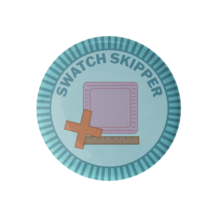 Craft Merit Badge Pins by Camp Stitchwood