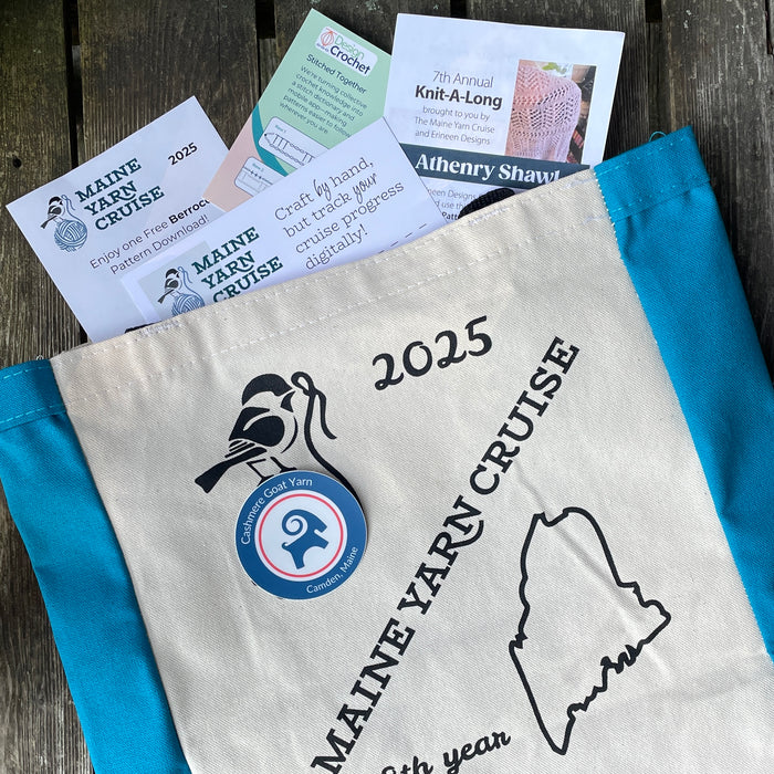 Maine Yarn Cruise 2025 Bag & Passport