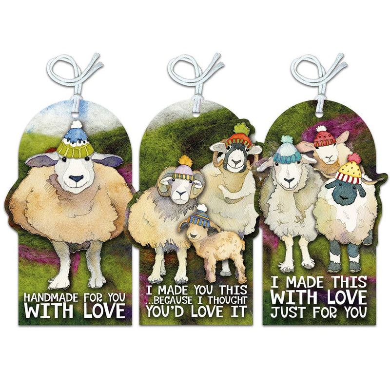 Emma Ball Ltd - Happy Sheep . Crafting Tags