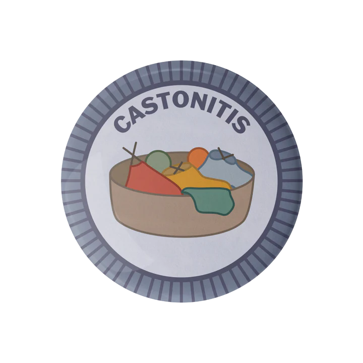 Craft Merit Badge Pins by Camp Stitchwood