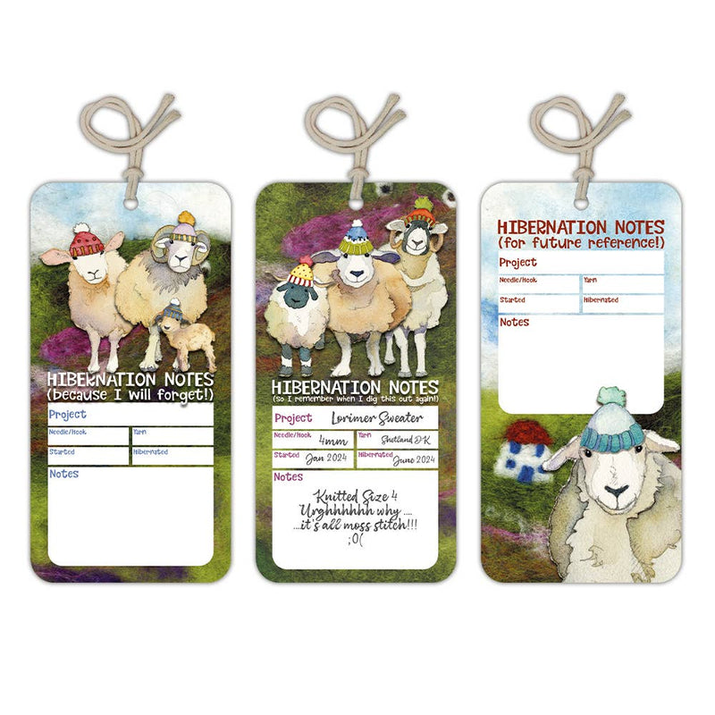 Emma Ball Ltd - Happy Sheep - Hibernation Tags