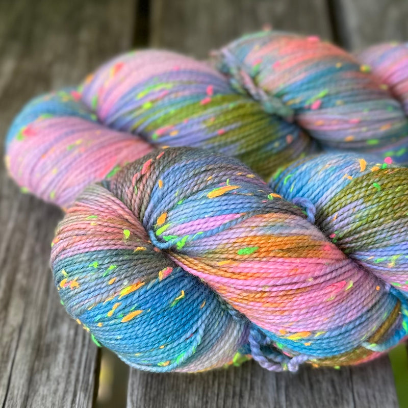Betsy Neon Tweed Sock