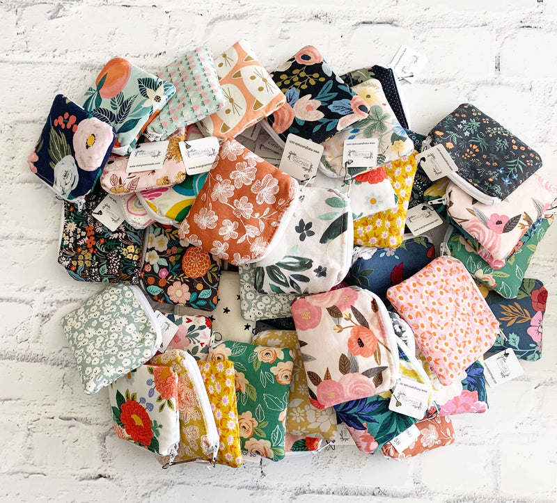 Small Fabric Pouch by Mangham Made