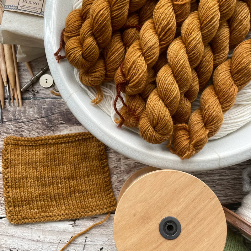 Cottage Fingering Mini Skein Singles