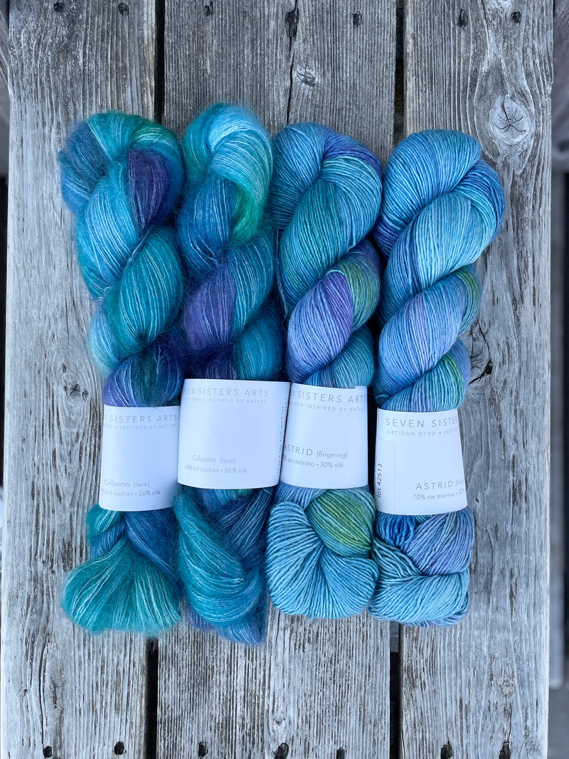Zephyrus Wrap Kits by Seven Sisters Arts Yarn