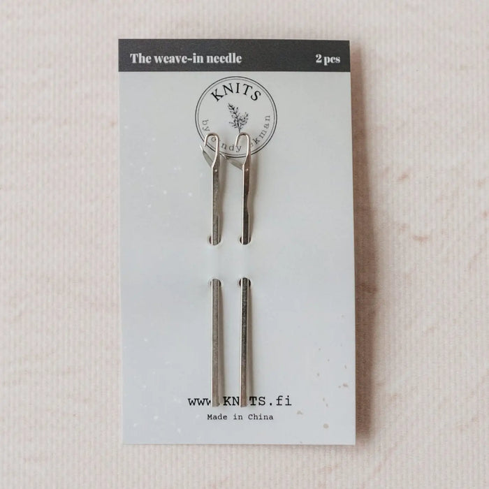 Weave-in Needle 2 Pcs by KNITS by ce AB