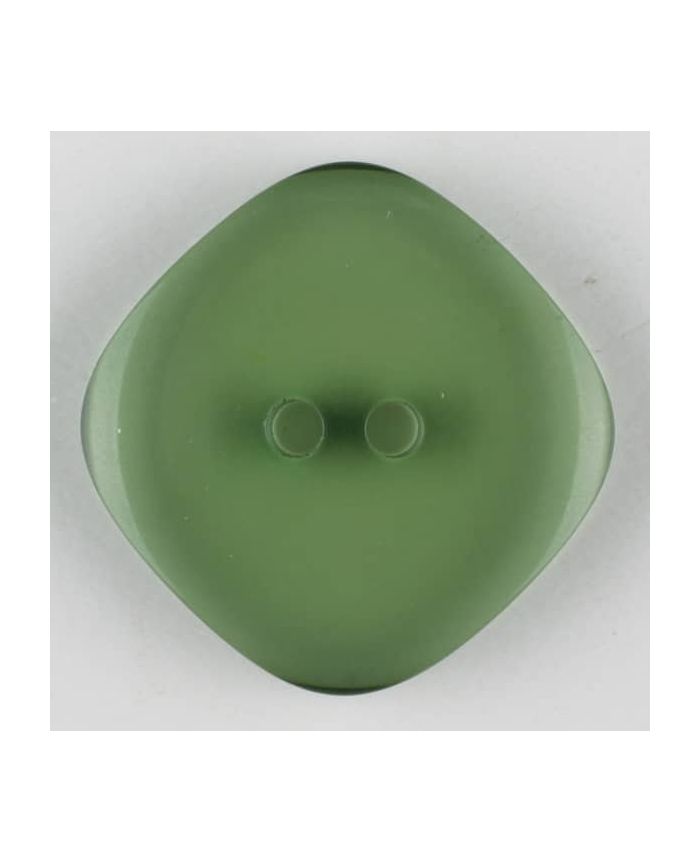 polyester button, 2 holes - Size: 23mm - Color: green - Art.-Nr.: 343706