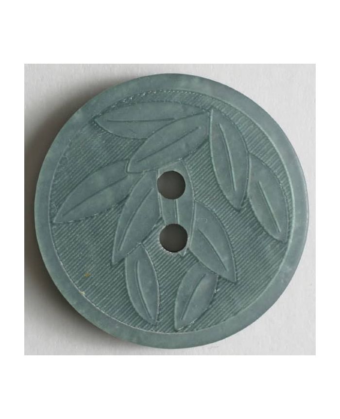 polyester button - Size: 18mm - Color: green - Art.No. 251262