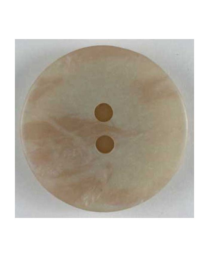 polyester button - Size: 20mm - Color: beige - Art.No. 270490