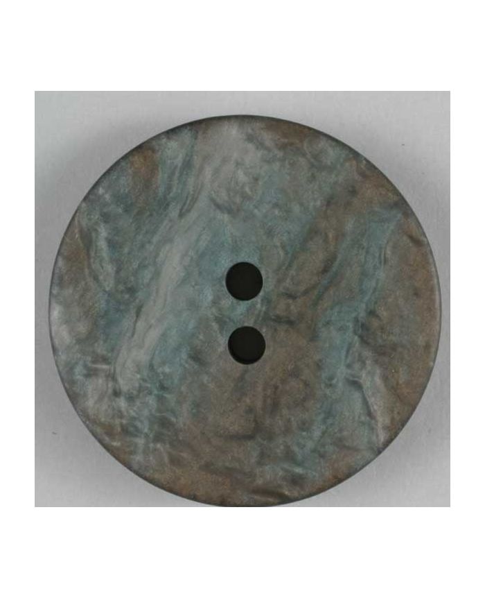 polyester button - Size: 20mm - Color: brown - Art.No. 270491