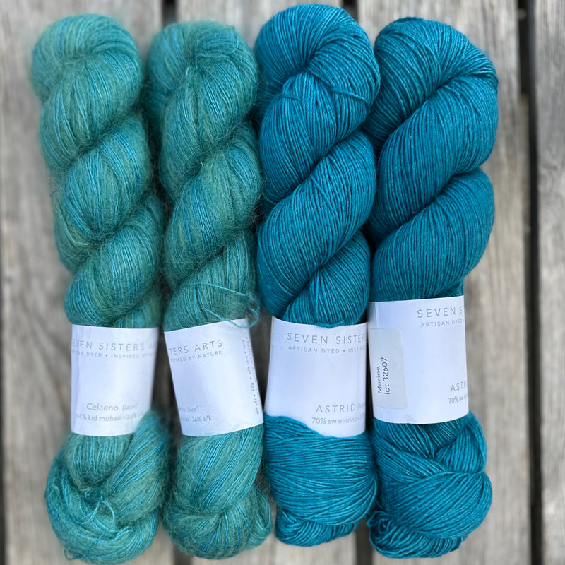 Zephyrus Wrap Kits by Seven Sisters Arts Yarn