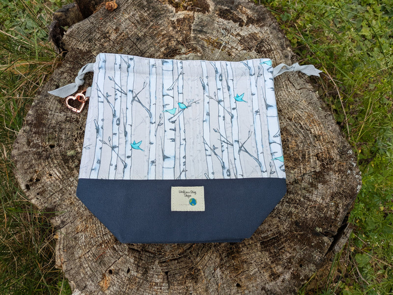 Stitcher's Stuff Sack-- Project Bags by World On A String Designs