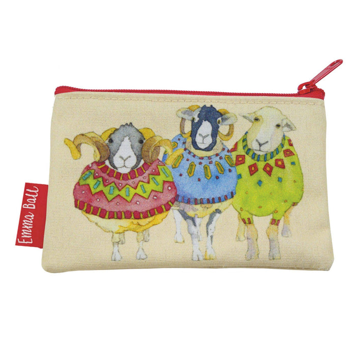 Sheep In Sweaters Purse by Emma Ball