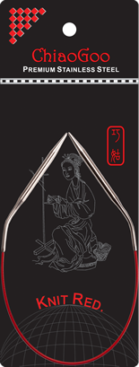 ChiaoGoo 12” SS Red Circular