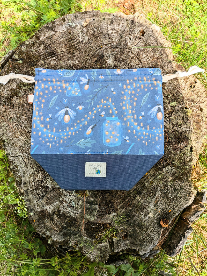Stitcher's Stuff Sack-- Project Bags by World On A String Designs
