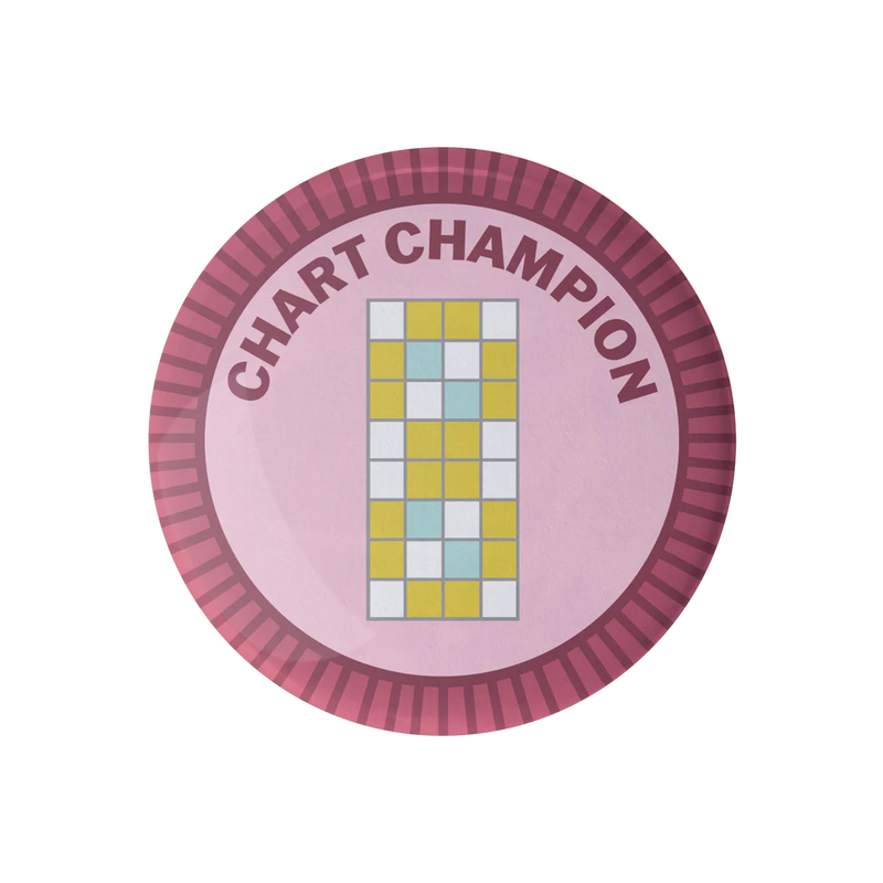 Craft Merit Badge Pins by Camp Stitchwood