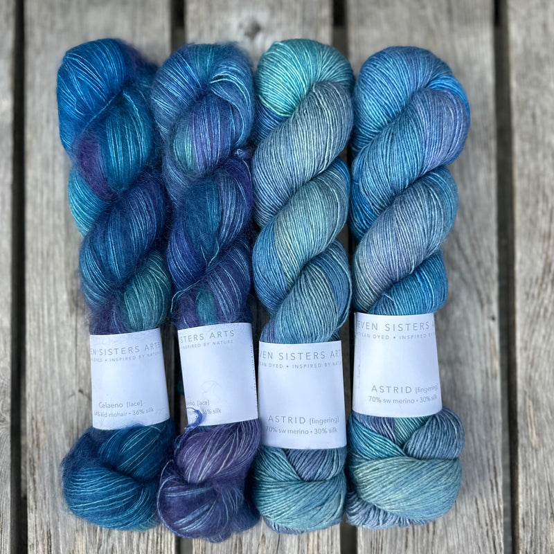 Zephyrus-Wickelsets von Seven Sisters Arts Yarn