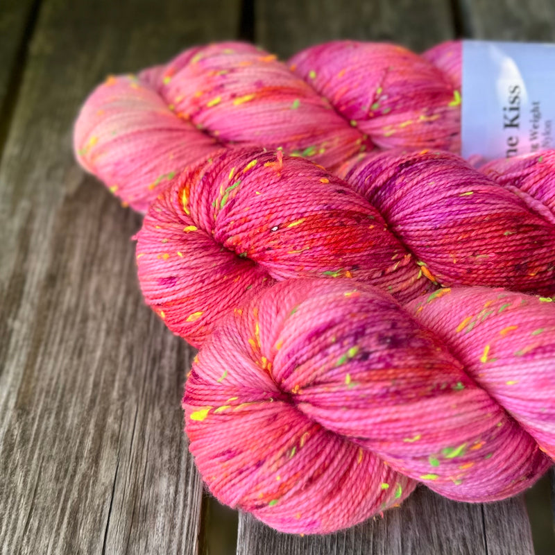 Betsy Neon Tweed Sock