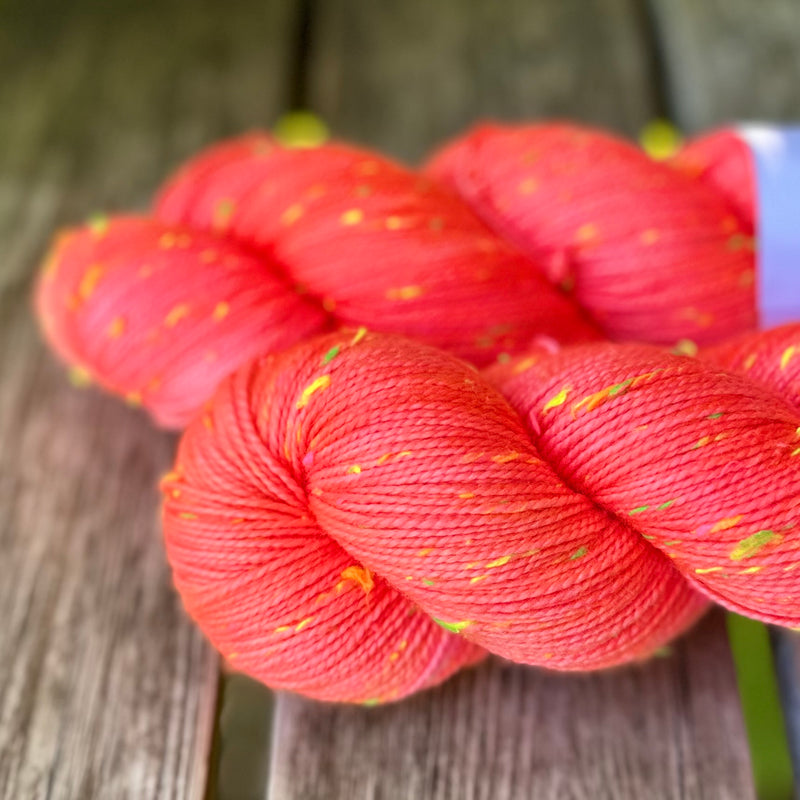 Betsy Neon Tweed Sock