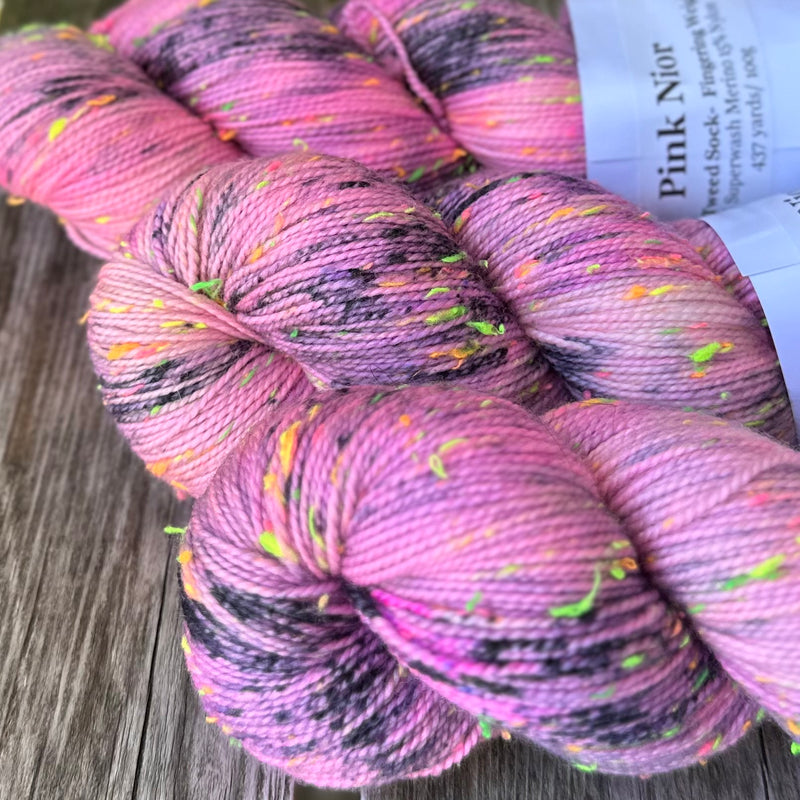 Betsy Neon Tweed Sock