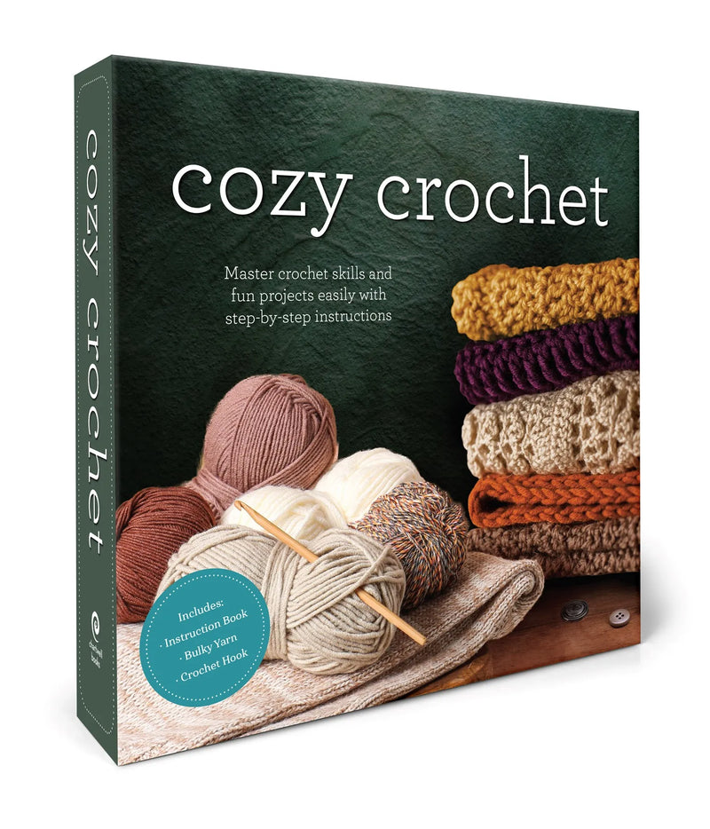 Cozy Crochet Kit: Master Crochet Skills and Fun Projects Easily with Step-by-Step Instructions