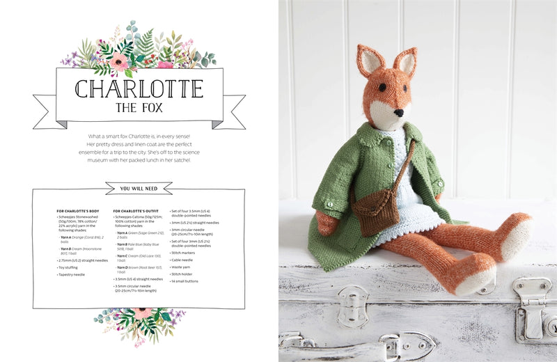 Knitted Animal Friends: Over 40 Knitting Patterns for Adorable Animal Dolls, Their Clothes and Accessories by Louise Crowther