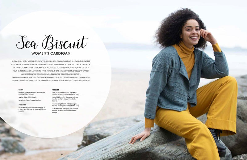 The Gansey Knitting Sourcebook: 150 stitch patterns and 10 projects for gansey knits by Di Gilpin and Shelia Greenwell