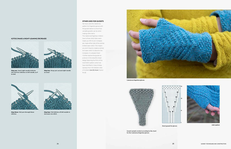 The Gansey Knitting Sourcebook: 150 stitch patterns and 10 projects for gansey knits by Di Gilpin and Shelia Greenwell