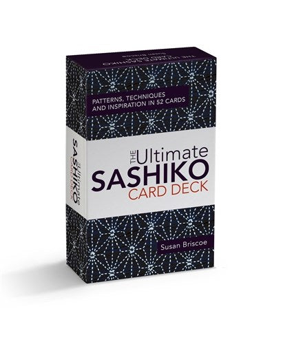 The Ultimate Sashiko Card Deck: Patterns, Techniques and Inspiration in 52 Cards by Susan Briscoe