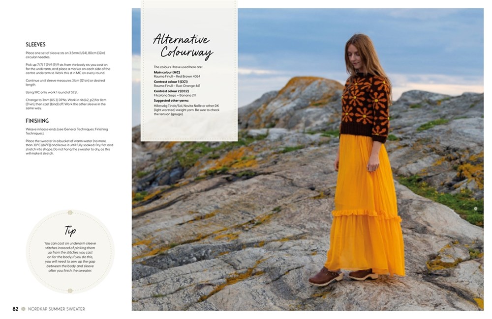 Knit Modern Scandi Sweaters: Knitting patterns for bright and