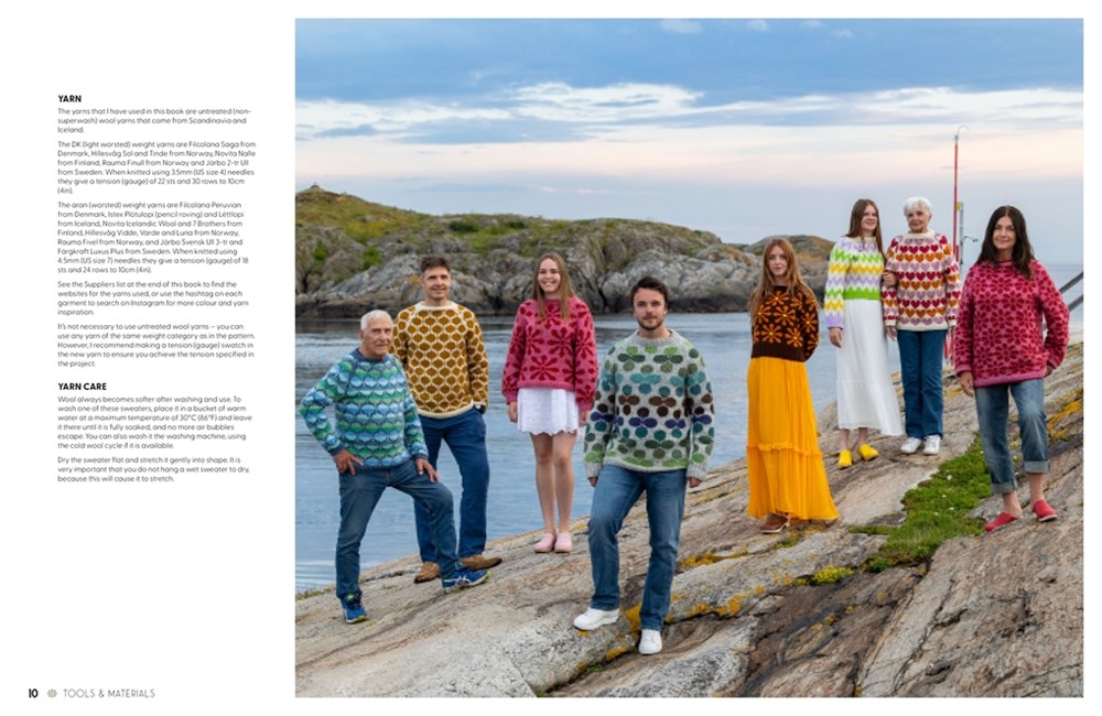 Knit Modern Scandi Sweaters: Knitting patterns for bright and