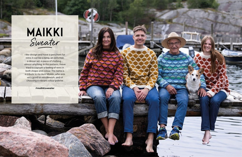 Knit Modern Scandi Sweaters: Knitting patterns for bright and beautiful Nordic knits by Marita Clementz